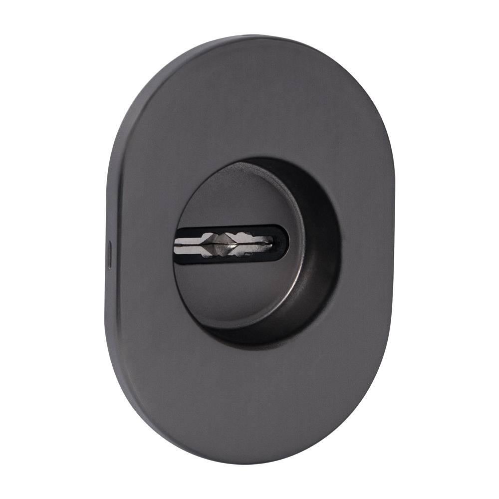 Накладка Fuaro (Фуаро) на сувальдный замок ESC.S-auto.RLR/U/R.477 GR-23 графит (1шт.) 