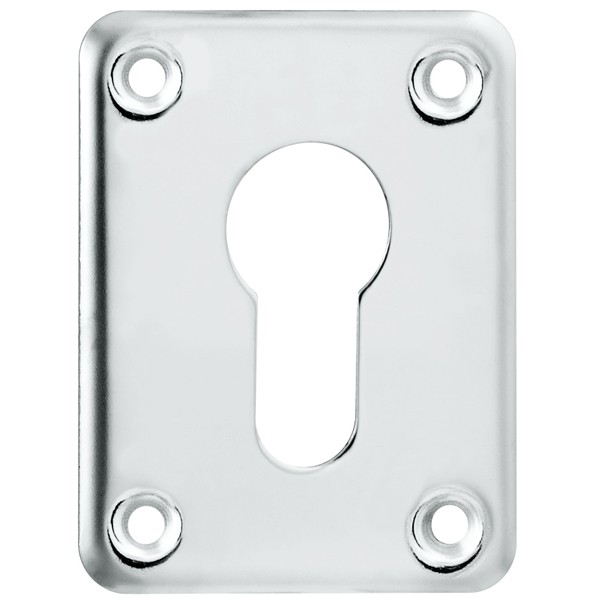 Декоративная Punto (Пунто) накладка ESC083/C-SS (нержавейка) на цилиндр (1 шт.) тех.упак. 