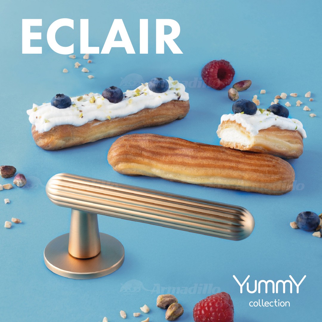 Ручка Armadillo (Армадилло) раздельная R.YM.ECLAIR FSG-39 флор. золото 