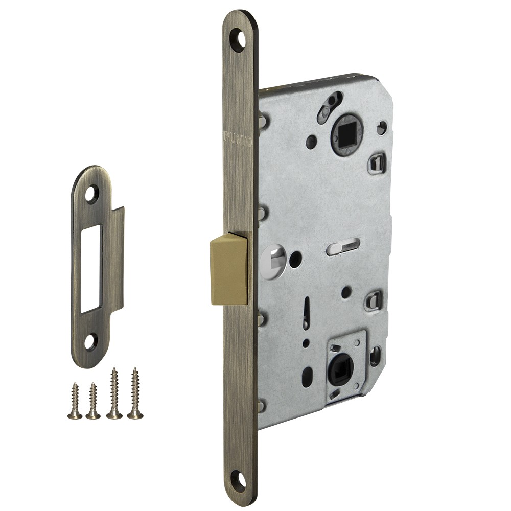 Защелка Punto (Пунто) врезная PL96WC-50/BL ABG (бронза) Защелка Punto (Пунто) врезная PL96WC-50/BL ABG (бронза)