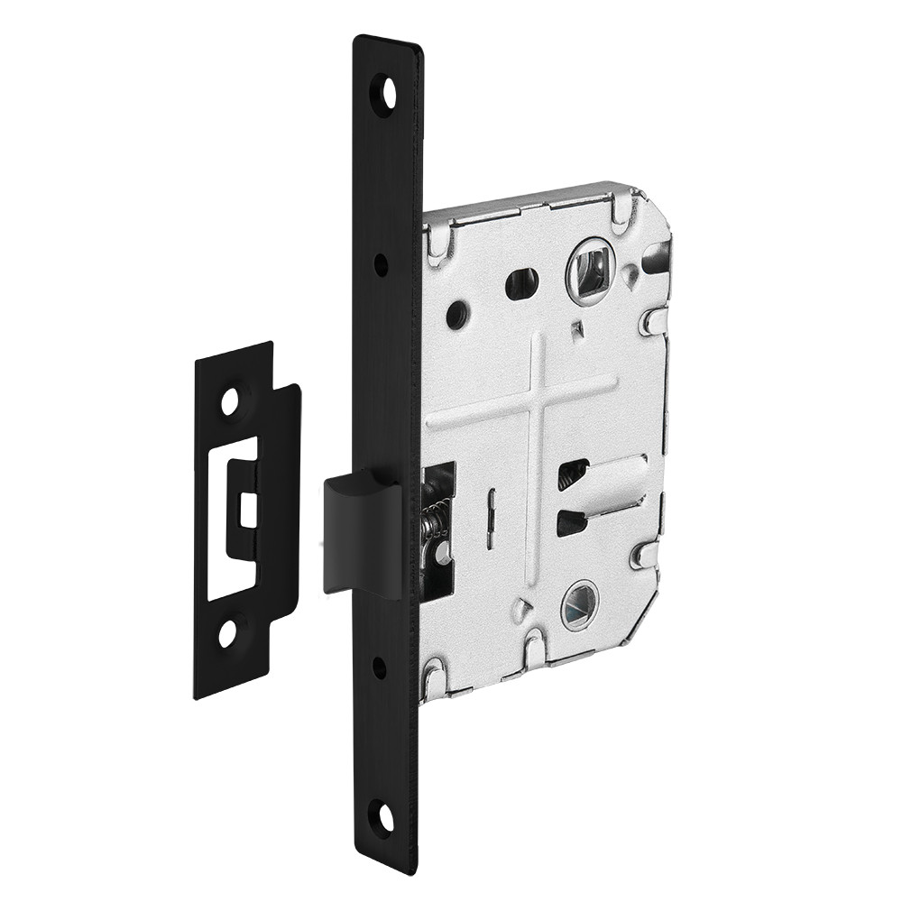 Защелка Ajax (Аякс) врезная PLASTLP72-50 (LP72-50) BL черный 