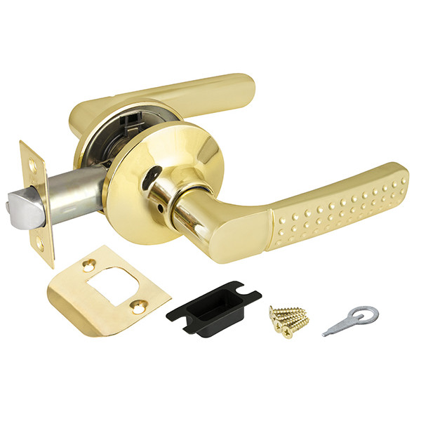 Ручка Punto (Пунто) защелка DK626 PB-PS (6026 PB-P) (без фик.) золото 