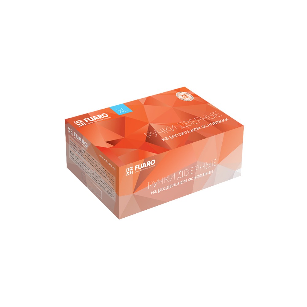 Ручка Fuaro (Фуаро) раздельная K.XL62.TOR (TOR XL) BL-24 черный 
