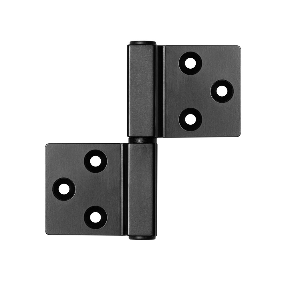 Петля Armadillo (Армадилло) универсальная флажковая FL.IN3800.US BL черный 