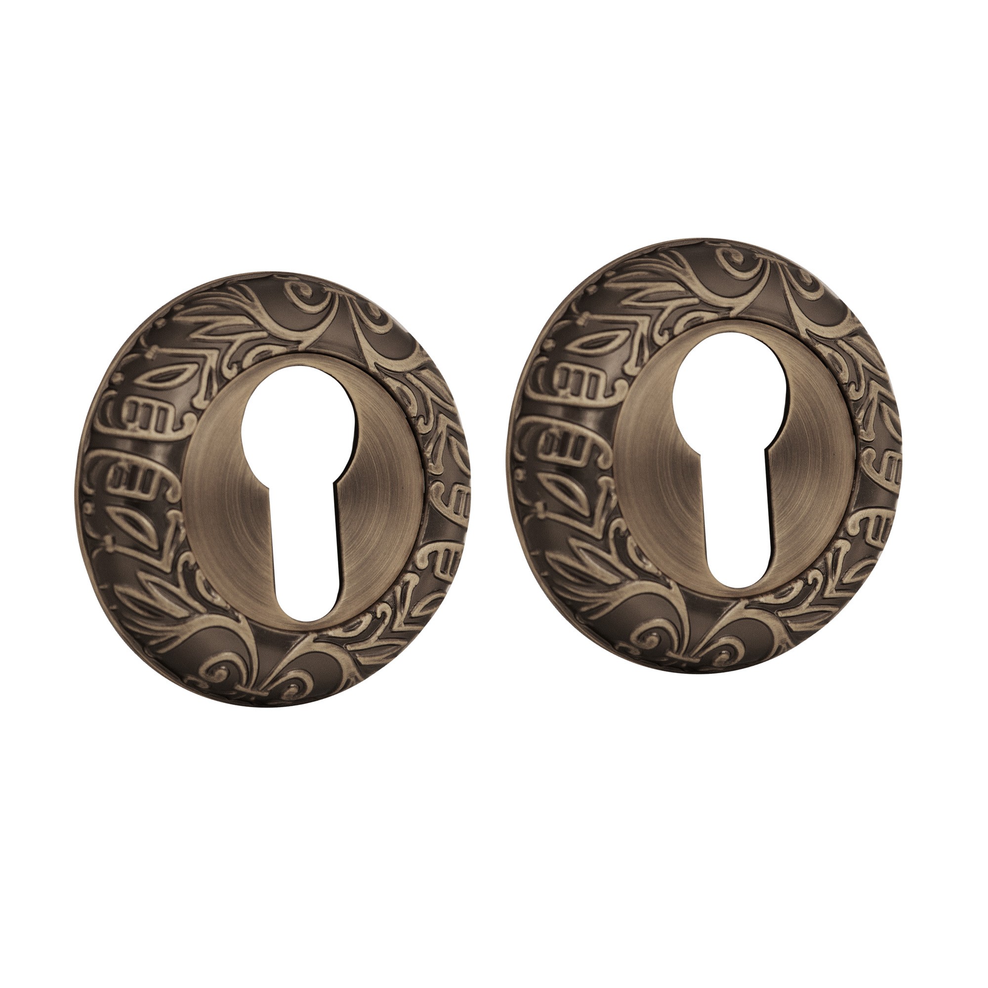 Накладка Fuaro (Фуаро) под цилиндр ET.R.SM58 (ET SM) MAB-6 темная бронза 