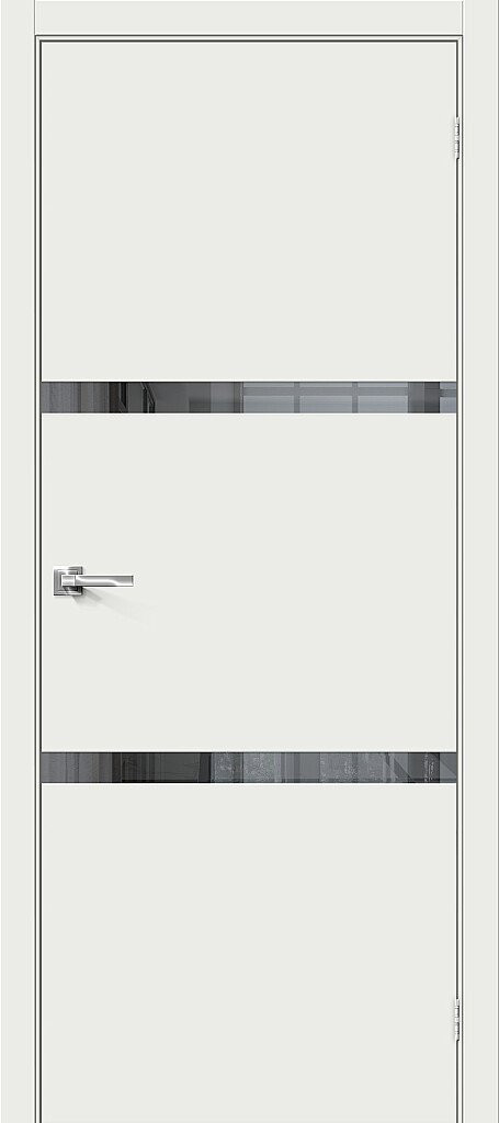 Браво-2.55.П (ПО) Mirox Grey | White Matt Браво-2.55.П (ПО) Mirox Grey | White Matt