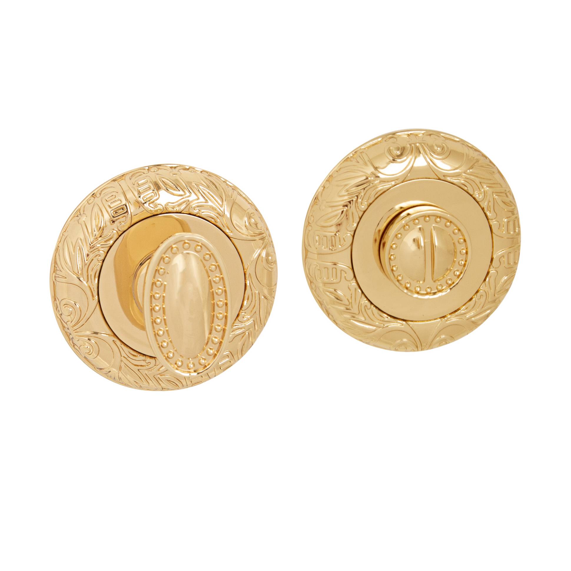 Ручка Fuaro (Фуаро) поворотная BK6.R.SM58 (BK6 SM) GOLD-24 золото24К 