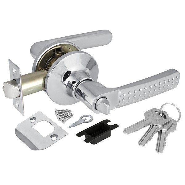 Ручка Punto (Пунто) защелка DK626 CP-ET (6026 CP-E) (кл./фик.) хром Ручка Punto (Пунто) защелка DK626 CP-ET (6026 CP-E) (кл./фик.) хром