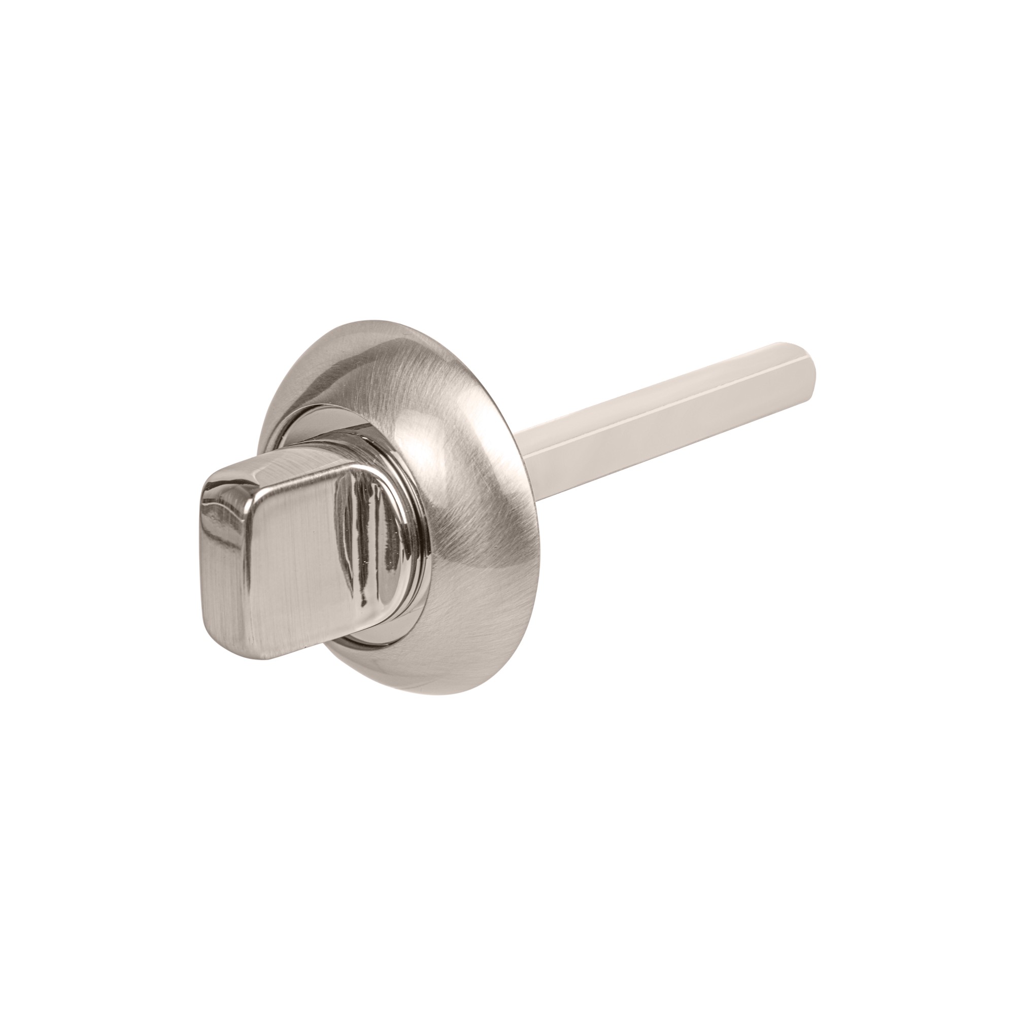 Ручка Ajax (Аякс) поворотная BKW8/75-0803 SN/CP-3 матовый никель/хром 