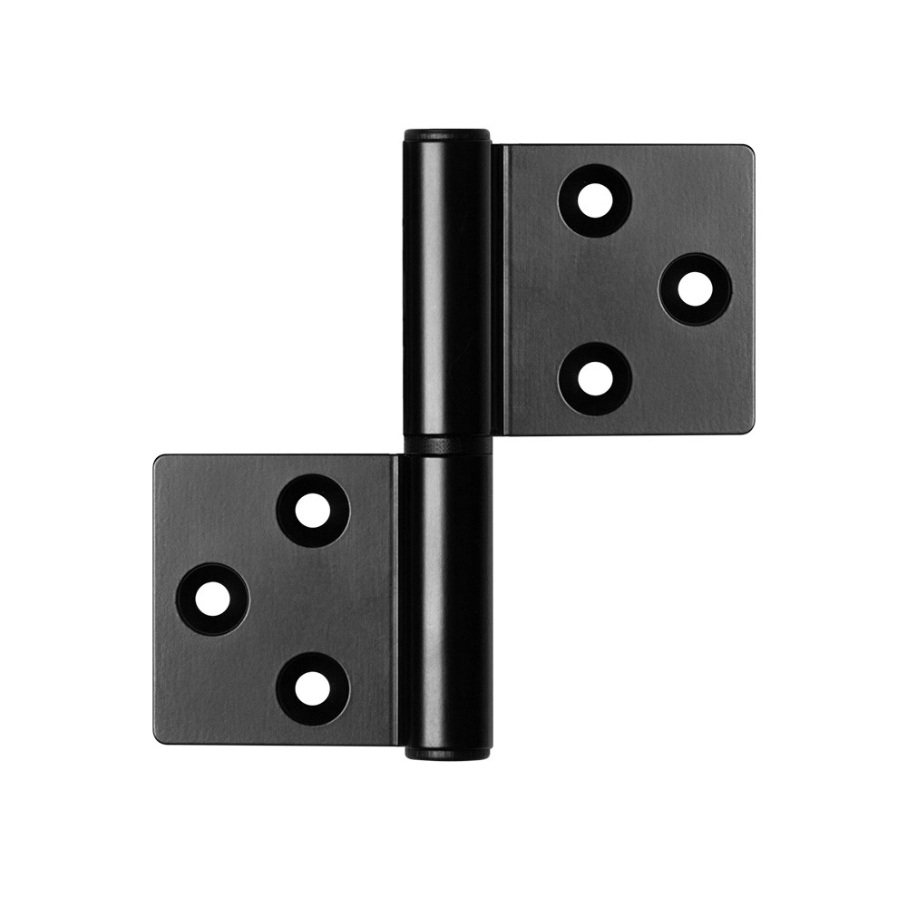 Петля Armadillo (Армадилло) универсальная флажковая FL.IN3800.UR BL черный Петля Armadillo (Армадилло) универсальная флажковая FL.IN3800.UR BL черный