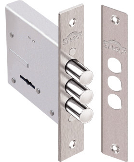 Замок Elbor (Эльбор) врезной сувальдный Кремень 1.04.07, 5 кл. /08958/ 