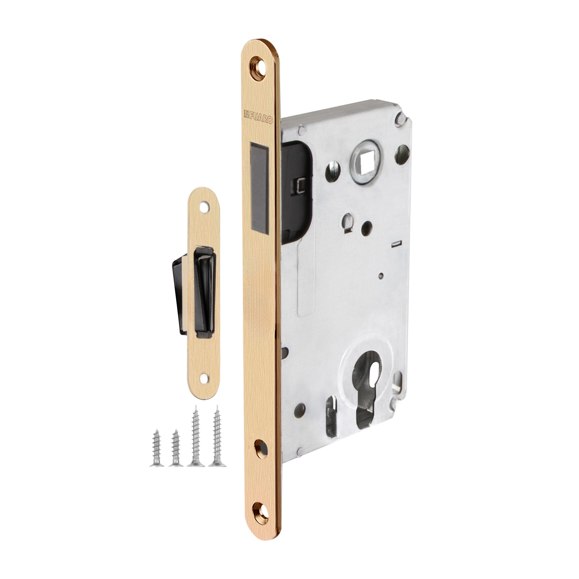 Корпус Fuaro (Фуаро) замка MAGN5300-M-C (5300-M-C) SSG сатинированное золото Корпус Fuaro (Фуаро) замка MAGN5300-M-C (5300-M-C) SSG сатинированное золото
