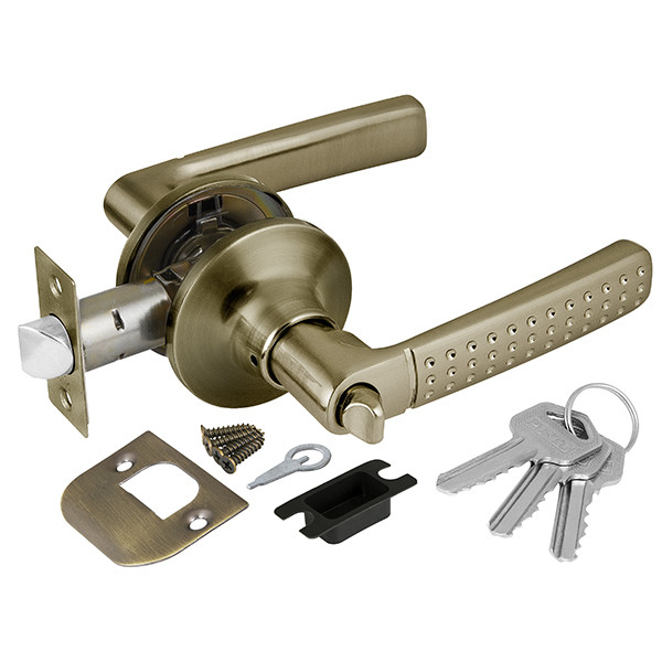 Ручка Punto (Пунто) защелка DK626 AB-ET (6026 AB-E) (кл./фик.) бронза Ручка Punto (Пунто) защелка DK626 AB-ET (6026 AB-E) (кл./фик.) бронза