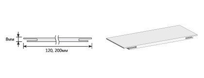 Добор Телескоп 2070*200*8 