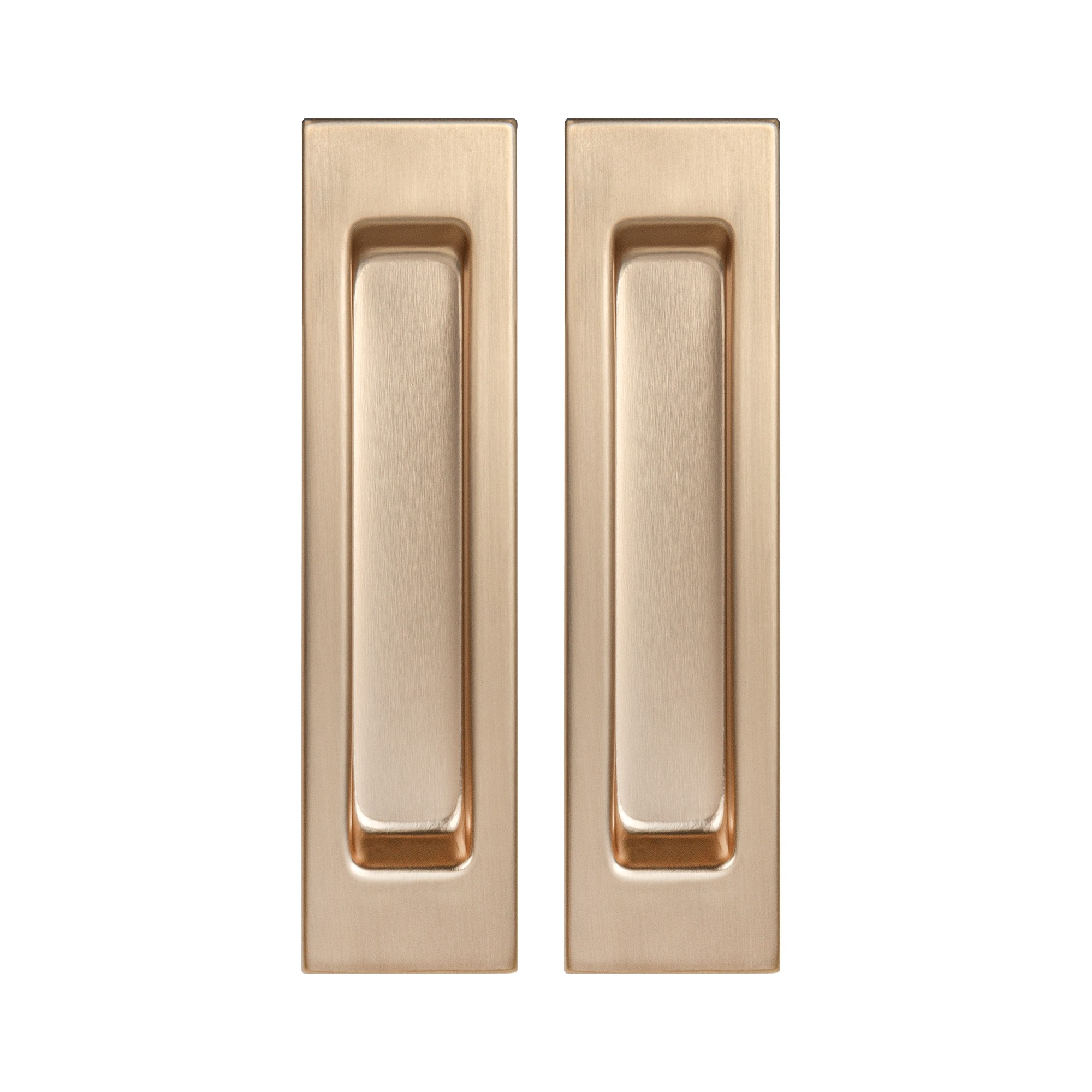 Ручка Punto (Пунто) для раздвижных дверей SH.SLQ152.010 (Soft LINE SLQ-010) SSG сатин.золото 