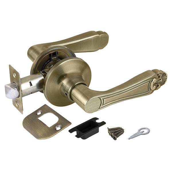 Ручка Punto (Пунто) защелка DK637 AB-PS (6037 AB-P) (без фик.) бронза Ручка Punto (Пунто) защелка DK637 AB-PS (6037 AB-P) (без фик.) бронза