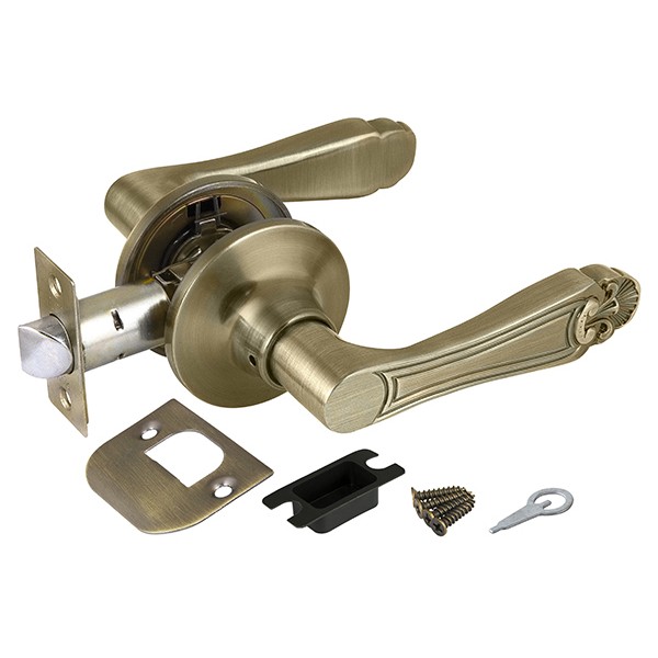 Ручка Punto (Пунто) защелка DK637 AB-PS (6037 AB-P) (без фик.) бронза Ручка Punto (Пунто) защелка DK637 AB-PS (6037 AB-P) (без фик.) бронза