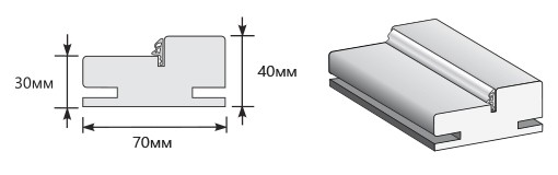 Коробка Телескоп ЛВЛ/МДФ 2070*70*40 (у,п) Коробка Телескоп ЛВЛ/МДФ 2070*70*40 (у,п)