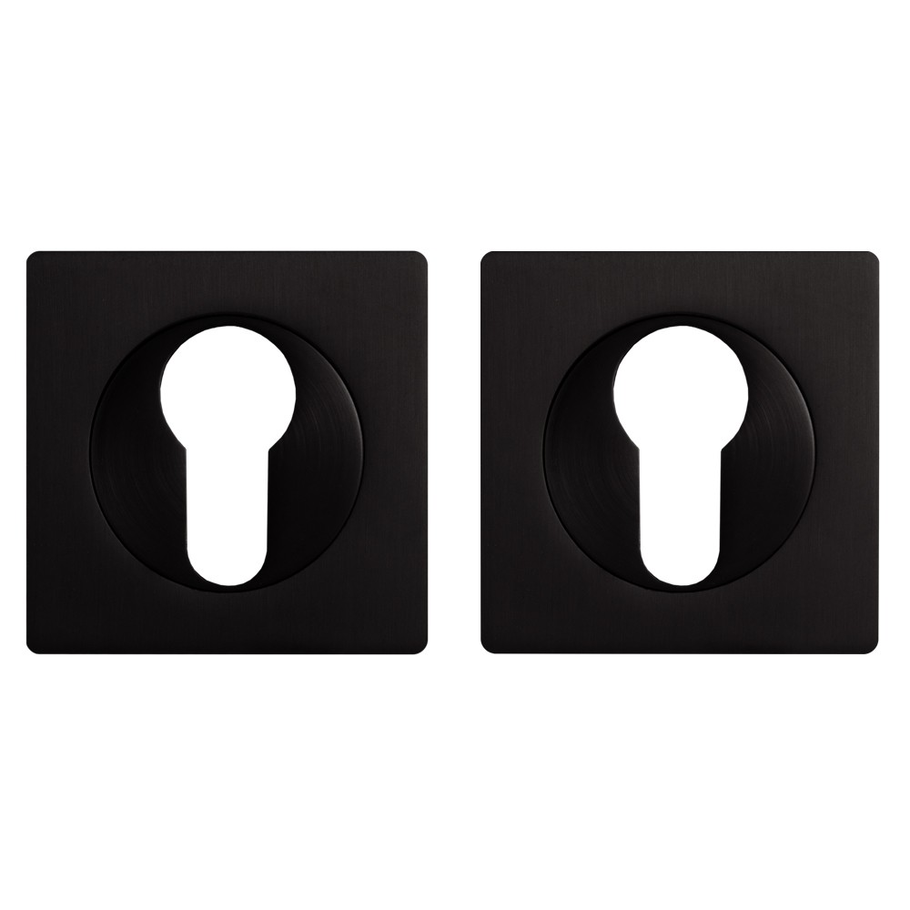 Накладка Ajax (Аякс) под цилиндр ET.K.JK51 (ET JK) BL-24 черный 