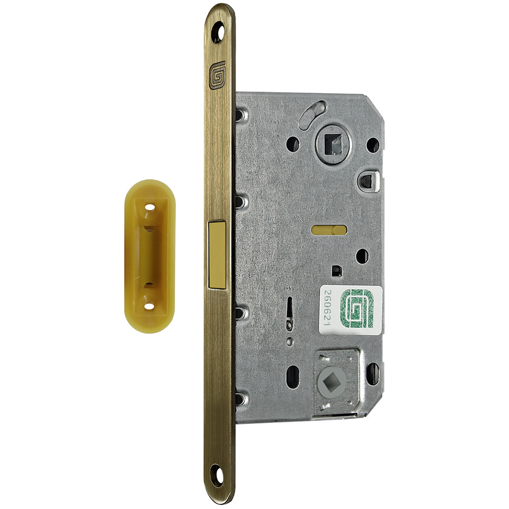 Защелка Guardian (Гардиан) межкомнатная магнитная Soft 1М AB, античная бронза /128:6263/ Защелка Guardian (Гардиан) межкомнатная магнитная Soft 1М AB, античная бронза /128:6263/