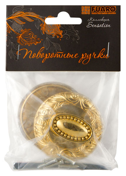Ручка Fuaro (Фуаро) поворотная BK6.R.SM58 (BK6 SM) MAB-6 темная бронза 