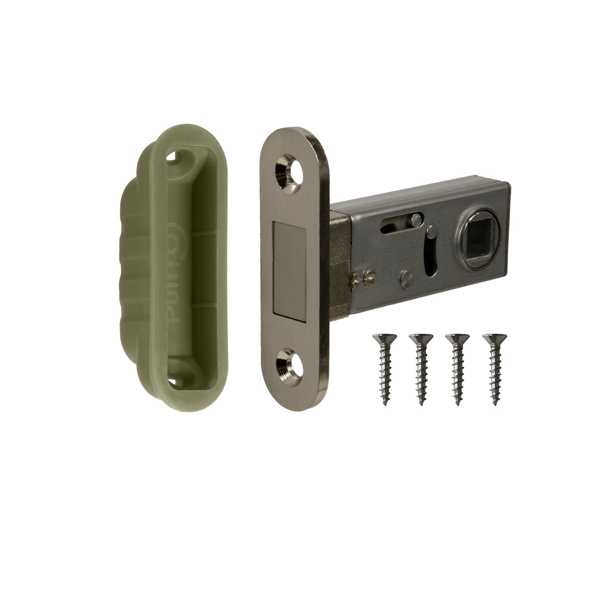 Защелка Punto (Пунто) врезная магнитная ML50-8 SN-3 мат.никель Защелка Punto (Пунто) врезная магнитная ML50-8 SN-3 мат.никель