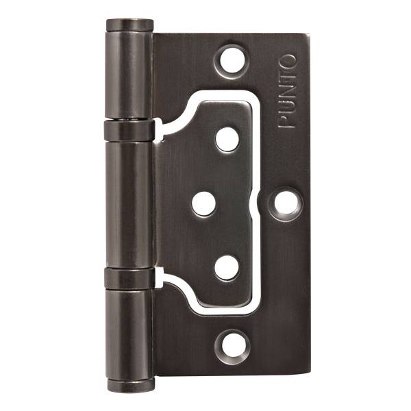 Петля Punto (Пунто) универсальная без врезки IN3200W GR (200-2B 75x2,5) графит 