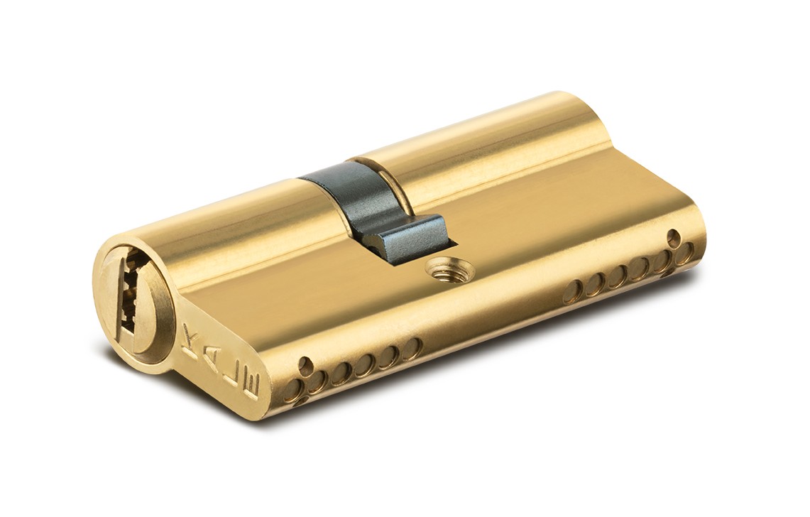 Цилиндровый Kale kilit (Кале килит) механизм 164 SN/80 (30+10+40) mm латунь 5 кл. 