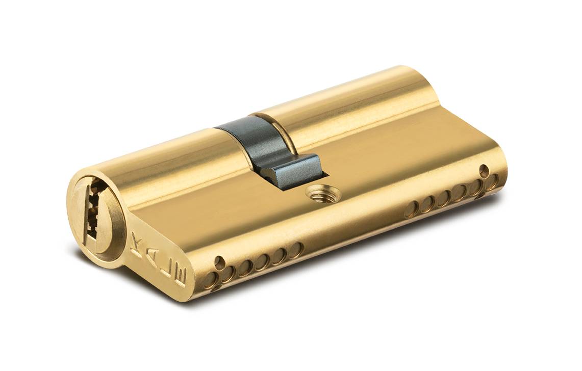 Цилиндровый Kale kilit (Кале килит) механизм 164 SN/80 (30+10+40) mm латунь 5 кл. 
