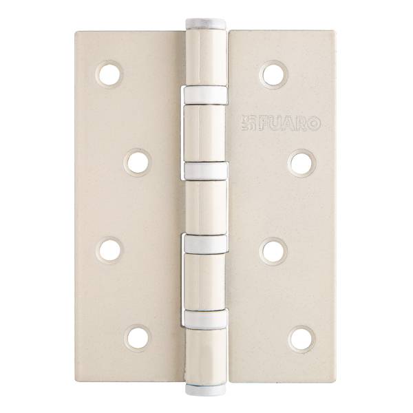 Петля Fuaro (Фуаро) универсальная IN4400U WH (4BB 100x75x2,5) белый 