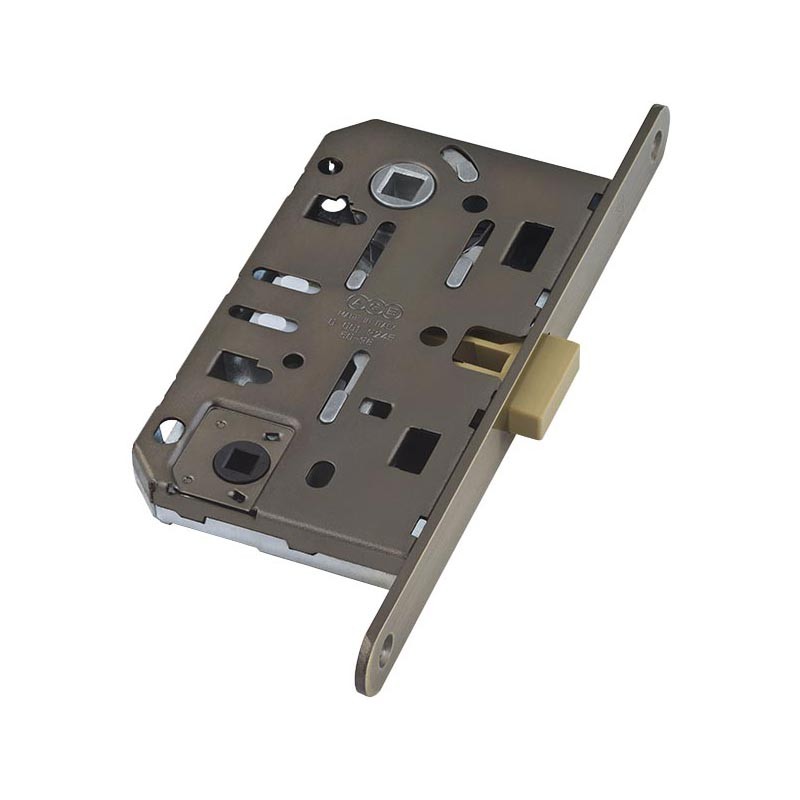 B06102.50.12.567 AGB (АГБ) Защелка врезная WC (ант. бр.) с отв. пл. B02402.05.12 MEDIANA POLARIS 