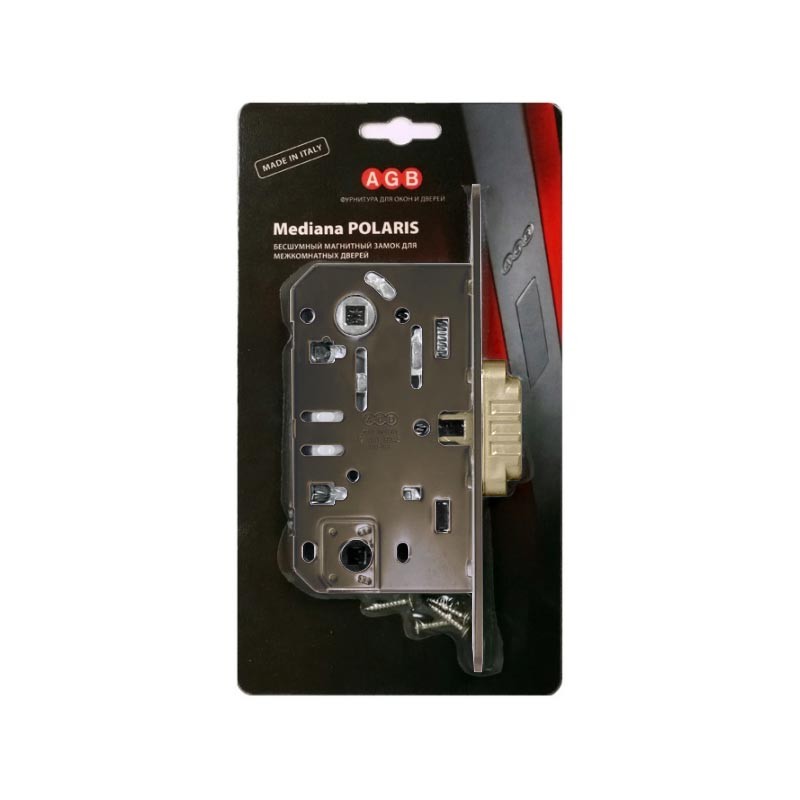 B06102.50.12.567 AGB (АГБ) Защелка врезная WC (ант. бр.) с отв. пл. B02402.05.12 MEDIANA POLARIS B06102.50.12.567 AGB (АГБ) Защелка врезная WC (ант. бр.) с отв. пл. B02402.05.12 MEDIANA POLARIS
