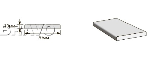 Наличник 2100*70*10 