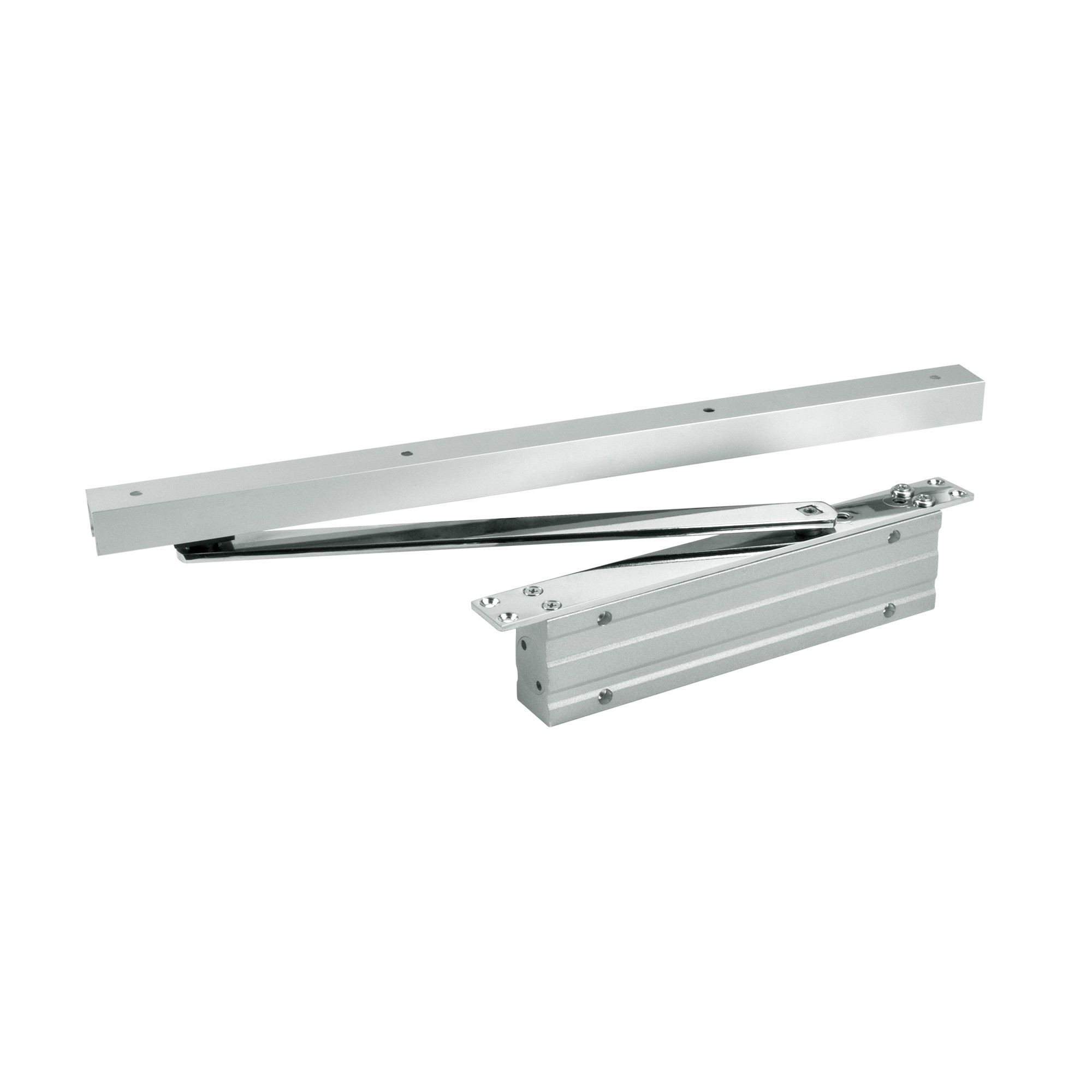 Доводчик дверной Fuaro (Фуаро) скрытой установки DCH2-03.29 Hold Open (40 - 65 кг) AL до 65 кг (алюминий) 