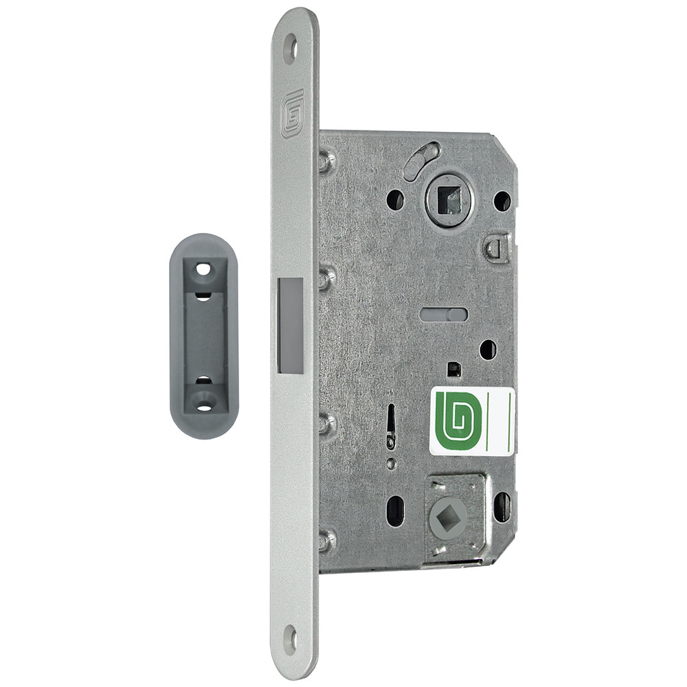 Защелка Guardian (Гардиан) межкомнатная магнитная Soft 1М MCR, матовый хром /128:6427/ Защелка Guardian (Гардиан) межкомнатная магнитная Soft 1М MCR, матовый хром /128:6427/