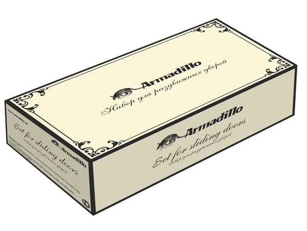Ручка Armadillo (Армадилло) для раздвижных дверей SH.CL152.010 (SH010/CL) BB-17 коричневая бронза 
