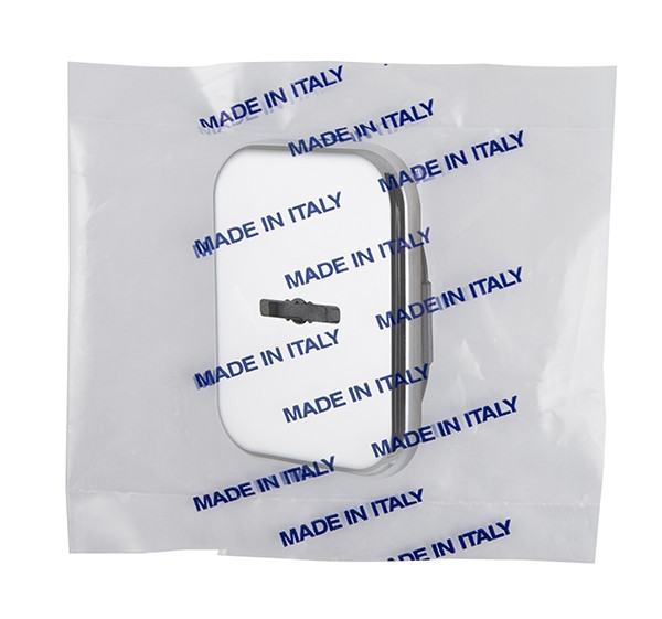 Декоратив. Armadillo (Армадилло) Квадратная накл. на сувальдный замок со шторкой PS-DEC SQ CT (ATC Protector 1) CP-8 Хром 