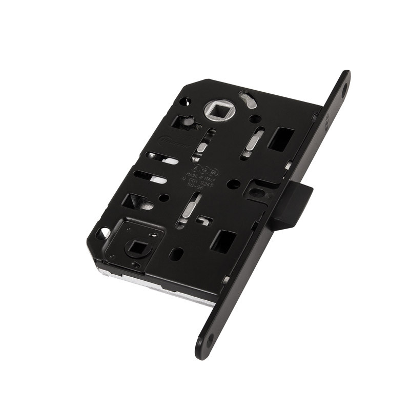 B01102.50.93.567 AGB (АГБ) Защелка врезная WC (черный) MEDIANA EV. (инд.упак+B01000.13) 