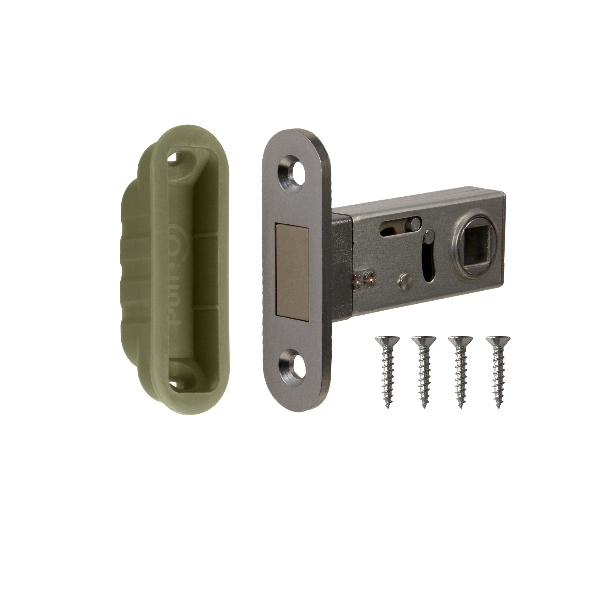 Защелка Punto (Пунто) врезная магнитная ML50-8 SSC-16 сатин.хром Защелка Punto (Пунто) врезная магнитная ML50-8 SSC-16 сатин.хром