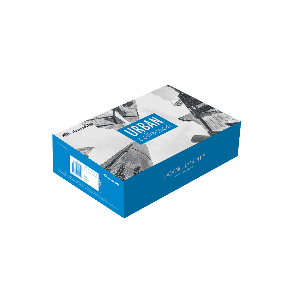 Ручка Armadillo (Армадилло) раздельная K.UCS36.IRON (IRON UCS) SN-3 матовый никель 