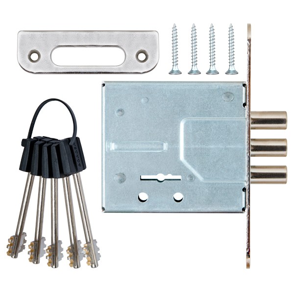 Замок Sam (Сам) врезной сувальдный ЗВ8-8У/15, 5 кл. /79600/ 