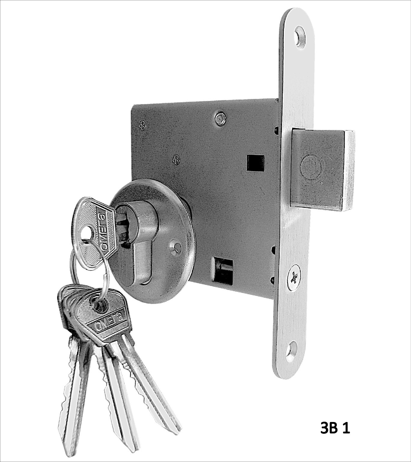 Замок Omega (Омега) врезной цилиндровый ЗВ1, 4 кл. Замок Omega (Омега) врезной цилиндровый ЗВ1, 4 кл.