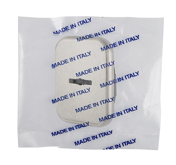 Декор. Armadillo (Армадилло) Квадратная накл. на сувальдный со шторкой PS-DEC SQ CT (ATC Protector 1) SN-3 Мат.никель 