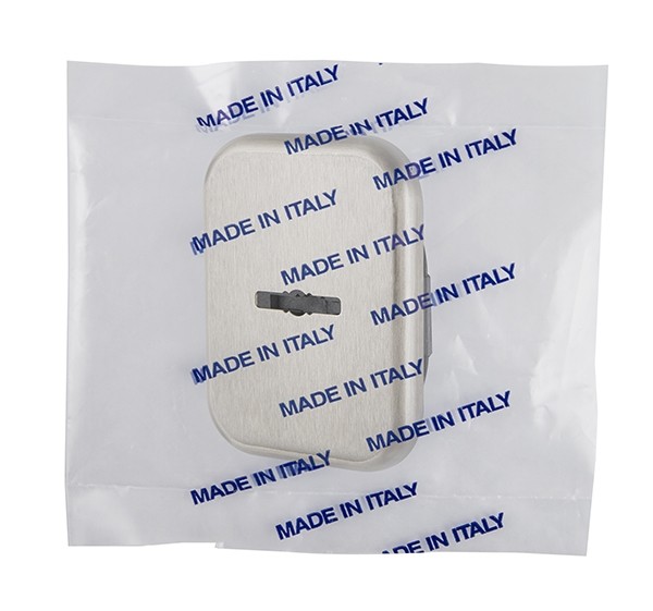 Декор. Armadillo (Армадилло) Квадратная накл. на сувальдный со шторкой PS-DEC SQ CT (ATC Protector 1) SN-3 Мат.никель 