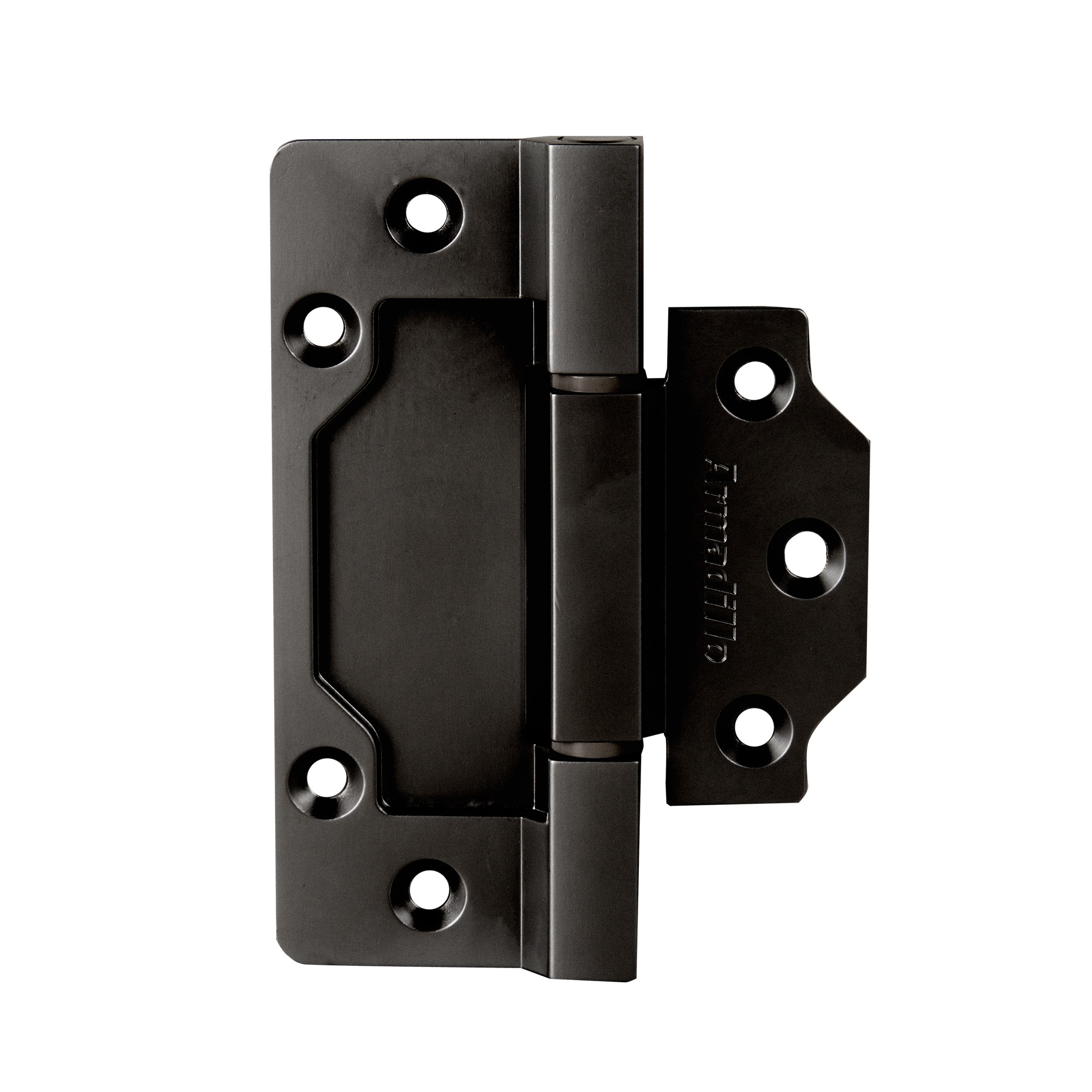 Петля Armadillo (Армадилло) универсальная без врезки IN4300.US BL черный Петля Armadillo (Армадилло) универсальная без врезки IN4300.US BL черный