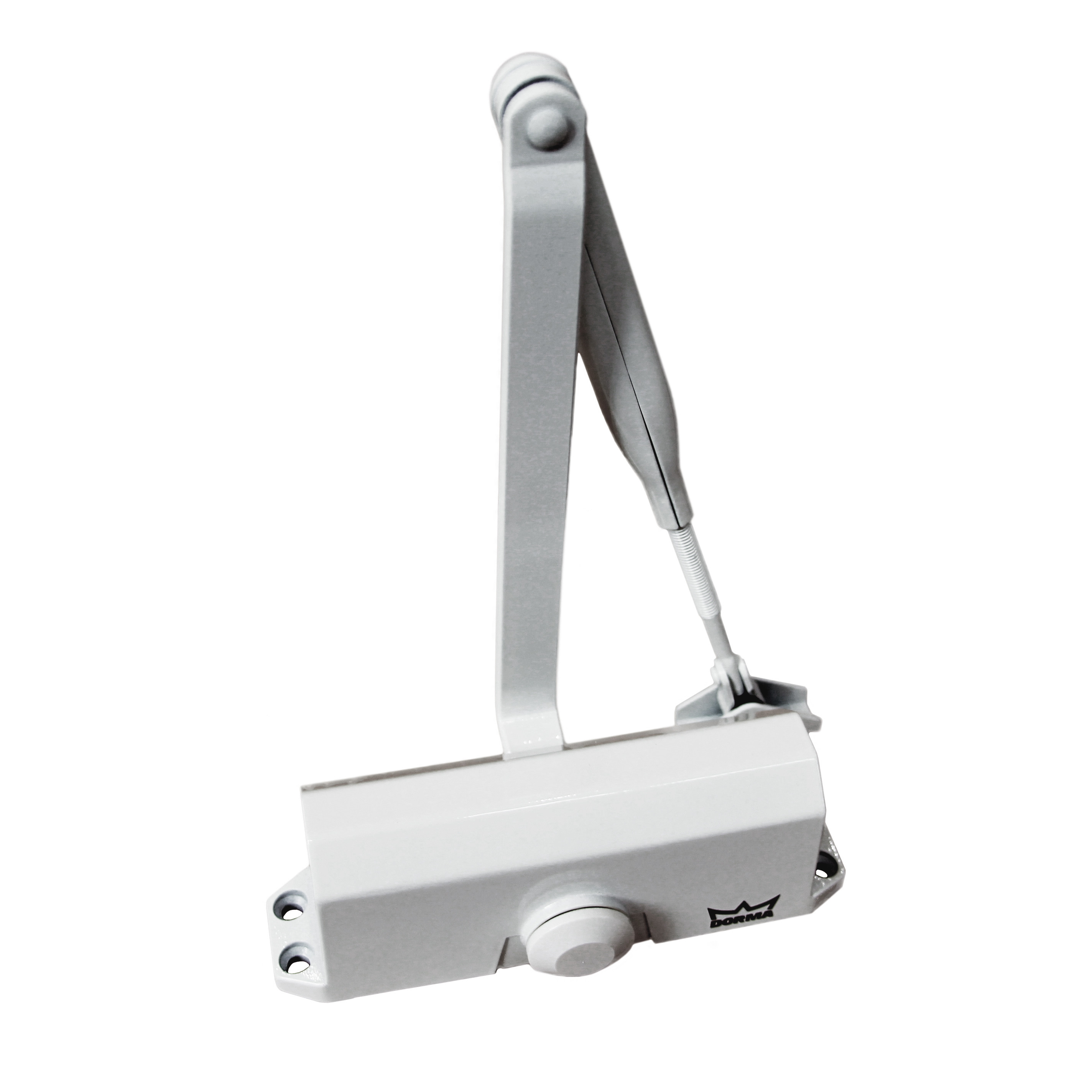 Доводчик Dorma (Дорма) дверной TS 77 EN4, с рычажной тягой, белый (DIY) 