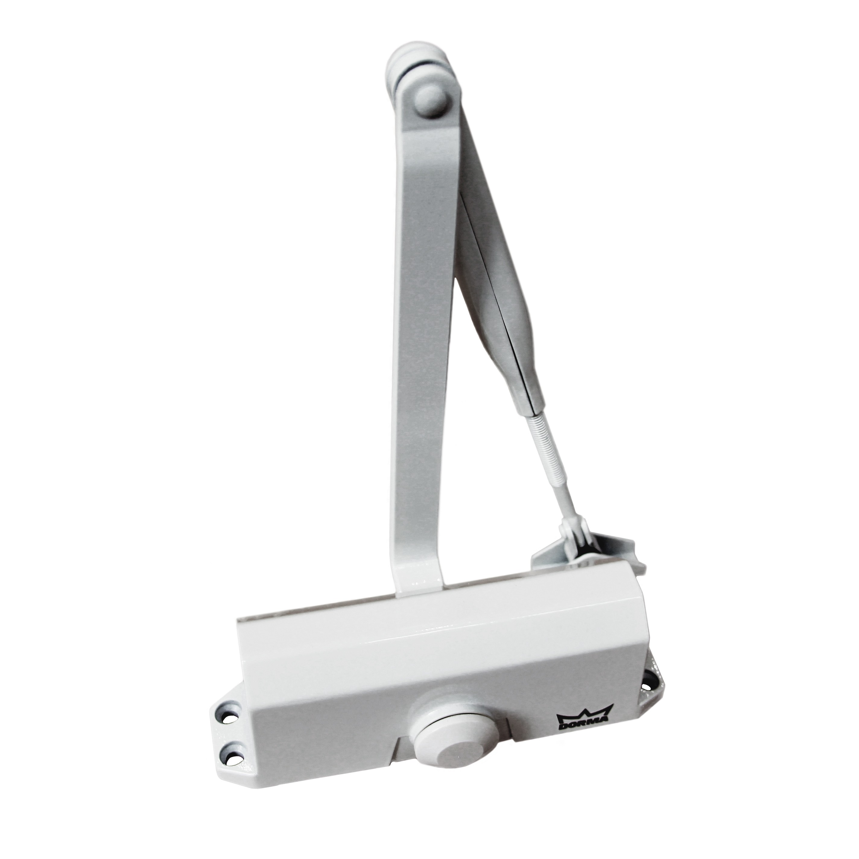 Доводчик Dorma (Дорма) дверной TS 77 EN4, с рычажной тягой, белый (DIY) 