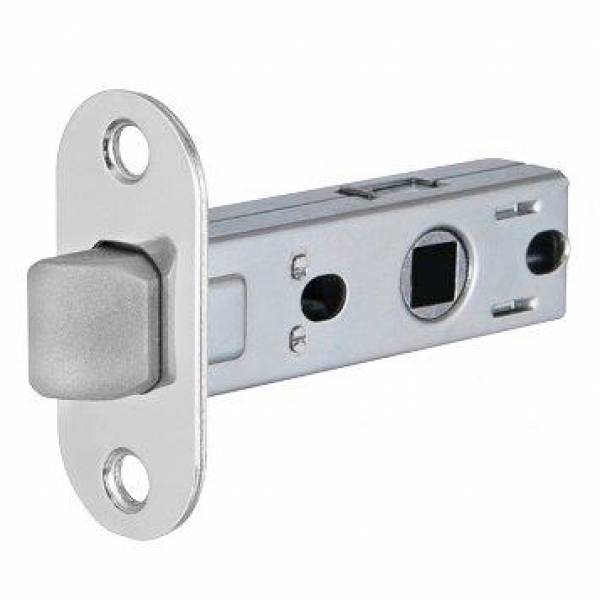 Защелка Punto (Пунто) PLASTPL45-R20 (PL45-R20) (врезная) SN мат. никель тех.упаковка без ответной планки 