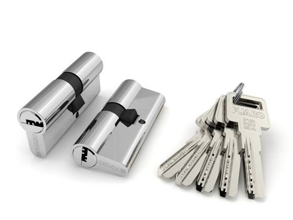 Цилиндровый Fuaro (Фуаро) механизм (R600/60) R6000Key60(25+10+25) CP хром 5Key 