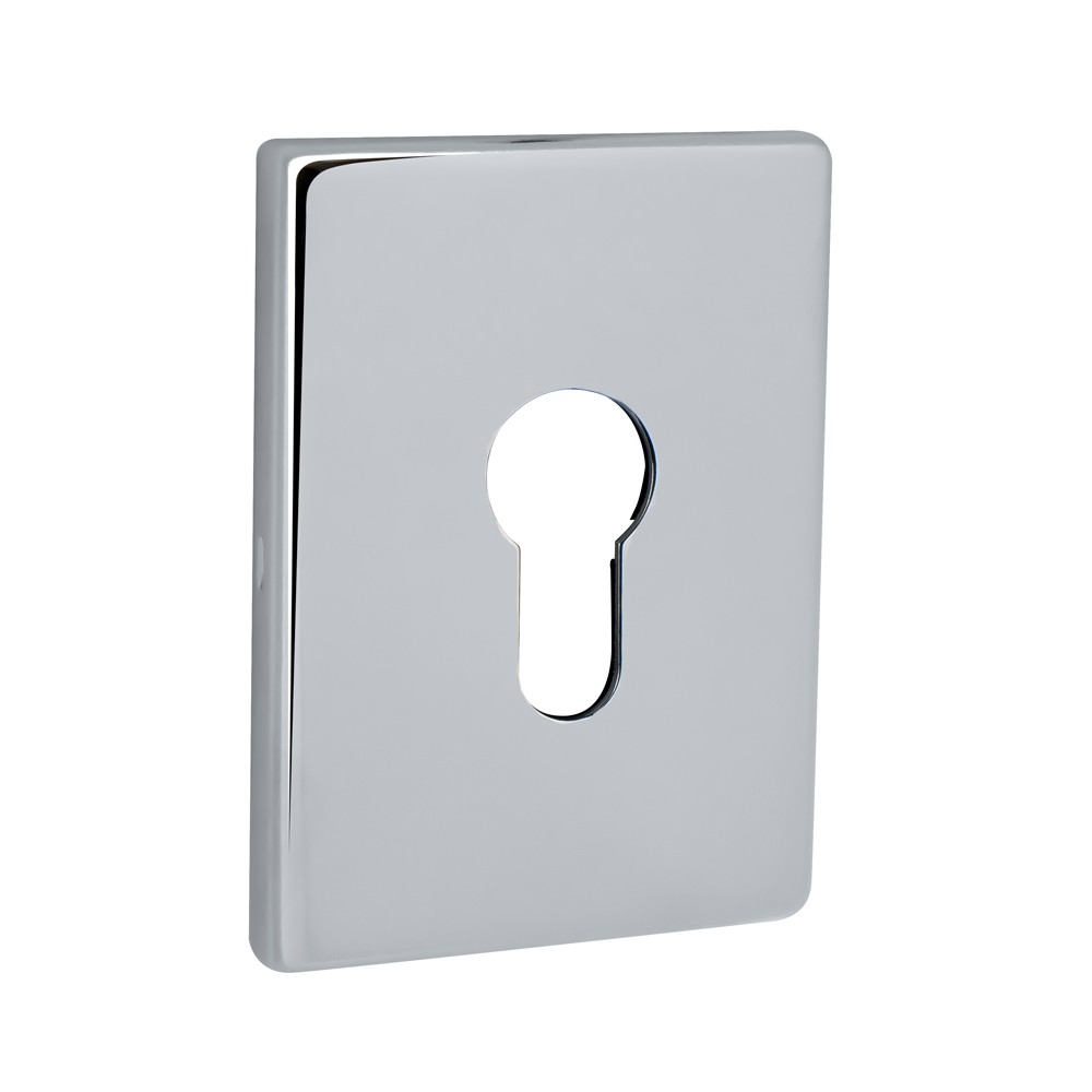 Накладка Fuaro (Фуаро) на цилиндр ESC.C.RL/K.486 (ESC 486-C RL) СР хром (1 шт.) 